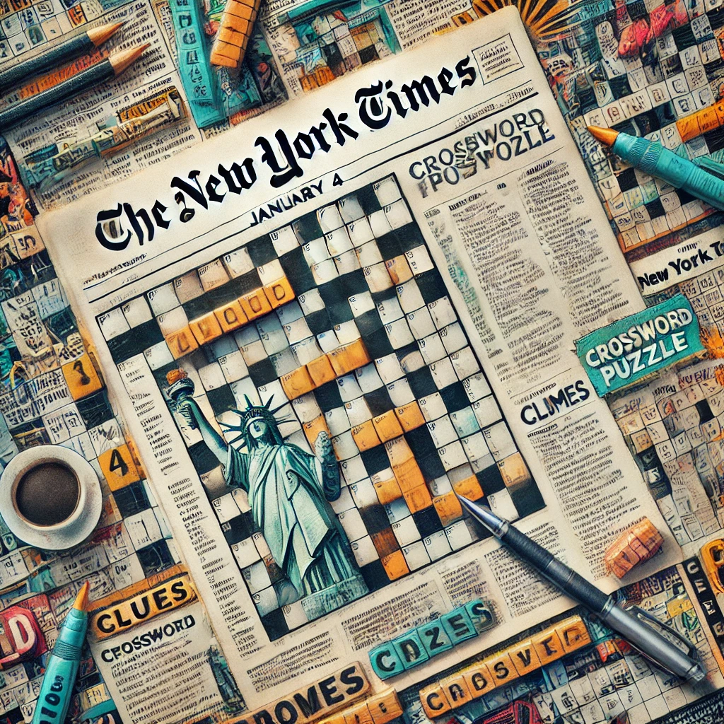 NYT Mini Crossword: Pistas y Respuestas para el 4 de enero – Tu Guía Definitiva